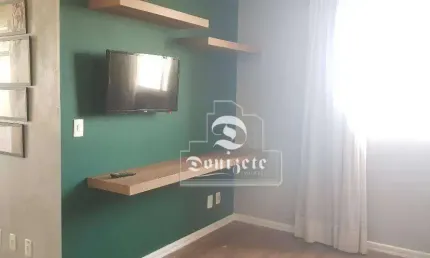 Flat com 1 dormitório à venda, 43 m² por R$ 310.000,00 - Vila Bastos - Santo André/SP