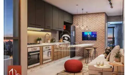 Apartamento com 1 dormitório à venda, 41 m² por r$ 325.900,00 - vila valparaíso - santo andré/sp