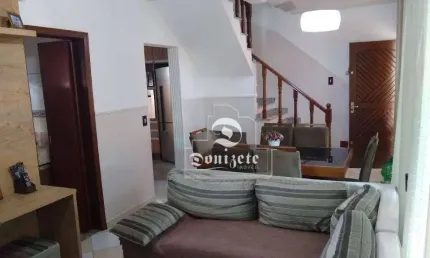 Sobrado com 3 dormitórios à venda, 87 m² por R$ 750.000,00 - Parque das Nações - Santo André/SP