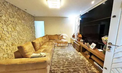 Sobrado com 4 dormitórios à venda, 192 m² por R$ 955.999,99 - Vila Valparaíso - Santo André/SP