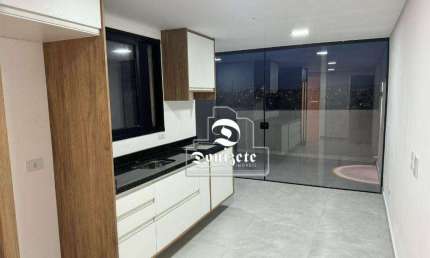 Cobertura com 2 dormitórios à venda, 89 m² por R$ 509.999,90 - Vila Curuçá - Santo André/SP