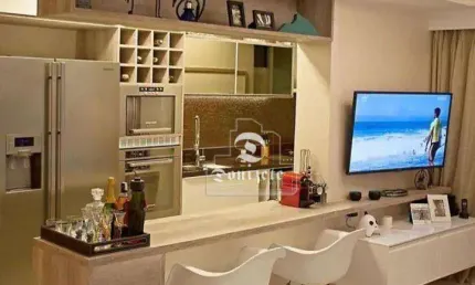 Apartamento com 3 dormitórios à venda, 80 m² por R$ 490.000,00 - Santa Maria - Santo André/SP