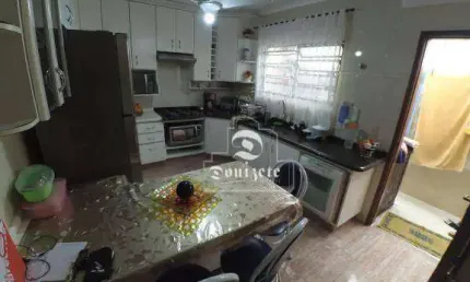 Sobrado com 3 dormitórios à venda, 150 m² por R$ 585.000,00 - Vila Eldízia - Santo André/SP