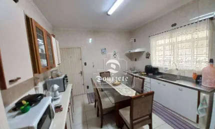 Sobrado com 3 dormitórios à venda, 240 m² por R$ 794.900,00 - Vila Homero Thon - Santo André/SP