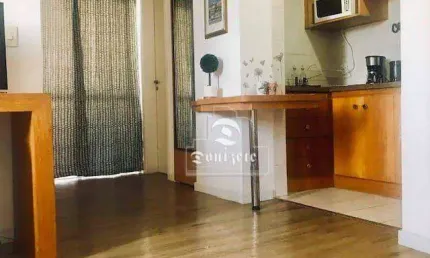 Flat à venda, 43 m² por r$ 276.000,00 - vila bastos - santo andré/sp