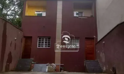 Sobrado com 2 dormitórios à venda, 110 m² por r$ 365.000,00 - jardim las vegas - santo andré/sp