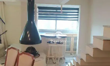 Cobertura com 2 dormitórios, 165 m² - venda por R$ 1.050.000,00 ou aluguel por R$ 4.675,00/mês - Vila Léa - Santo André/SP