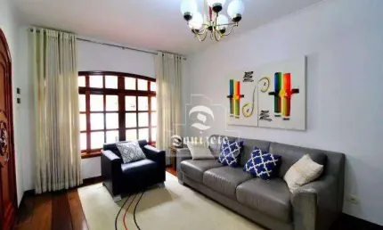 Sobrado à venda, 221 m² por r$ 849.999,99 - jardim - santo andré/sp