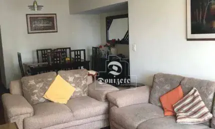 Apartamento à venda, 91 m² por r$ 583.000,00 - vila assunção - santo andré/sp