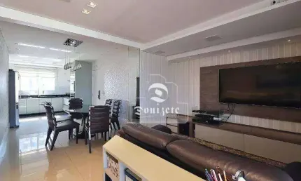 Apartamento com 4 dormitórios à venda, 227 m² por r$ 3.450.000,00 - jardim - santo andré/sp