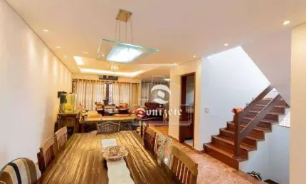 Sobrado com 3 dormitórios à venda, 253 m² por R$ 1.840.000,00 - Campestre - Santo André/SP