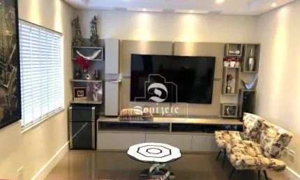 Sobrado com 3 dormitórios à venda, 313 m² por R$ 1.750.000,00 - Vila Scarpelli - Santo André/SP