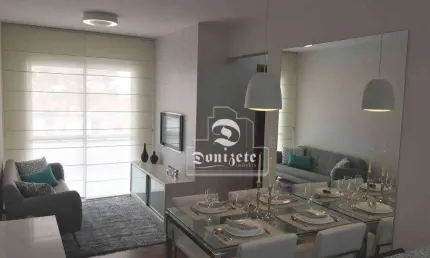 Apartamento com 2 dormitórios à venda, 62 m² por R$ 634.000,00 - Campestre - Santo André/SP