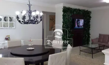 Apartamento com 3 dormitórios à venda, 150 m² por r$ 1.200.000,01 - jardim - santo andré/sp