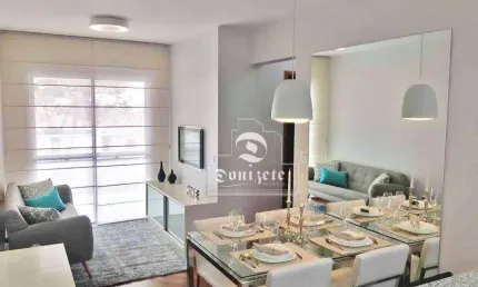 Apartamento à venda, 62 m² por r$ 599.000,00 - campestre - santo andré/sp