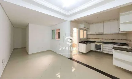 Apartamento com 3 dormitórios, 80 m² - venda por r$ 500.000,00 ou aluguel por r$ 2.645,00/mês - vila homero thon - santo andré/sp