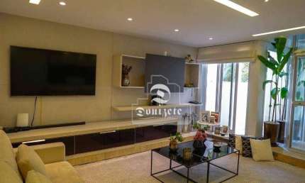 Cobertura com 3 dormitórios à venda, 220 m² por R$ 1.277.000,00 - Campestre - Santo André/SP