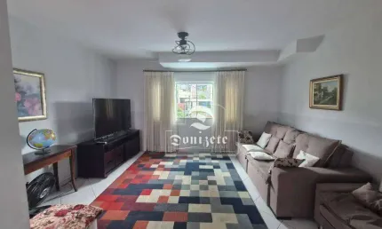 Sobrado com 3 dormitórios à venda, 196 m² por R$ 1.050.000,00 - Jardim - Santo André/SP