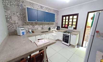 Sobrado com 3 dormitórios à venda, 200 m² por R$ 610.000,00 - Vila Humaitá - Santo André/SP