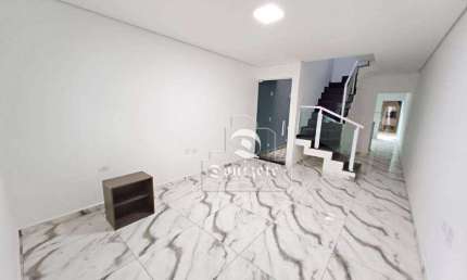 Sobrado com 3 dormitórios à venda, 140 m² por R$ 749.900,00 - Vila Camilópolis - Santo André/SP