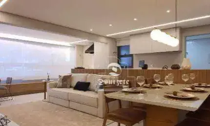 Apartamento com 3 dormitórios à venda, 105 m² por r$ 944.000,00 - vila assunção - santo andré/sp