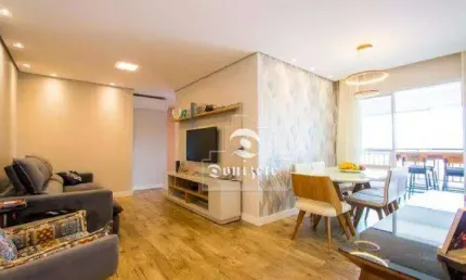 Apartamento com 3 dormitórios à venda, 94 m² por R$ 949.000,00 - Vila Scarpelli - Santo André/SP