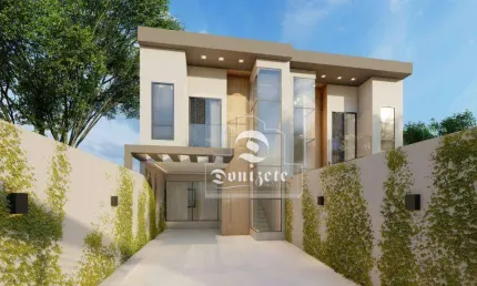 Sobrado com 3 dormitórios à venda, 155 m² por R$ 1.049.999,90 - Vila Alzira - Santo André/SP