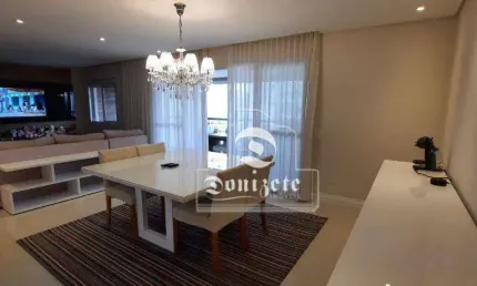 Apartamento com 3 dormitórios para alugar, 133 m² por R$ 11.600,00/mês - Jardim - Santo André/SP