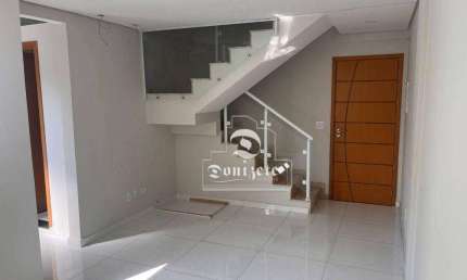 Apartamento Duplex com 2 dormitórios à venda, 99 m² por R$ 565.000,00 - Nova Gerti - São Caetano do Sul/SP