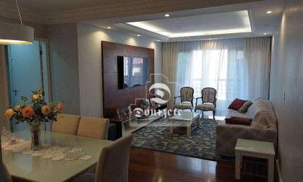 Apartamento com 3 dormitórios à venda, 126 m² por R$ 744.680,00 - Vila Bastos - Santo André/SP