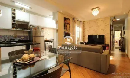 Apartamento com 2 dormitórios à venda, 66 m² por R$ 424.000,00 - Vila Pinheirinho - Santo André/SP