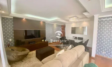 Apartamento com 3 dormitórios à venda, 170 m² por r$ 959.999,91 - jardim - santo andré/sp