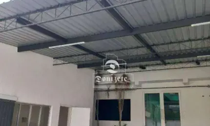 Casa com 1 dormitório, 260 m² - venda por R$ 1.499.990,00 ou aluguel por R$ 7.850,00/mês - Vila Assunção - Santo André/SP
