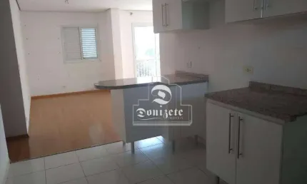 Apartamento com 2 dormitórios para alugar, 73 m² por R$ 3.976,00/mês - Jardim - Santo André/SP