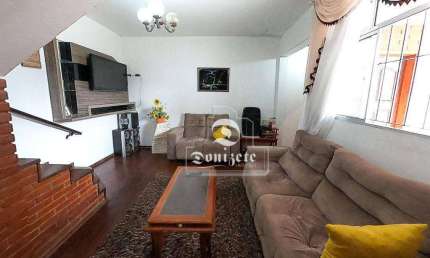 Terreno à venda, 197 m² por R$ 849.000,00 - Vila Homero Thon - Santo André/SP