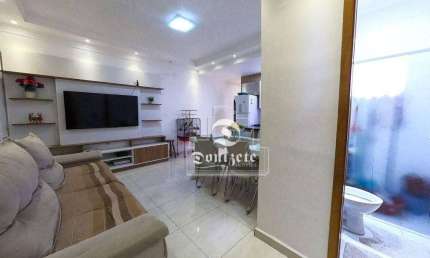 Cobertura com 2 dormitórios à venda, 105 m² por R$ 435.000,00 - Vila Scarpelli - Santo André/SP