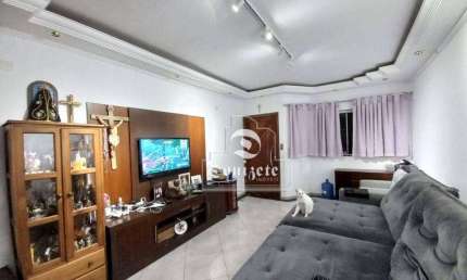 Sobrado com 3 dormitórios, 201 m² - venda por R$ 925.000,00 ou aluguel por R$ 10.120,00/mês - Parque das Nações - Santo André/SP