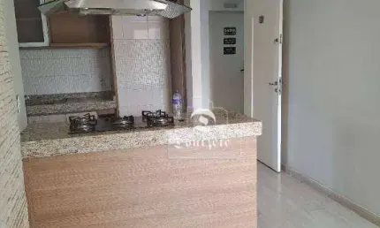 Apartamento com 2 dormitórios à venda, 64 m² por R$ 551.999,90 - Vila Alzira - Santo André/SP