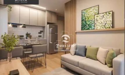 Apartamento à venda, 40 m² por R$ 329.996,00 - Vila Eldízia - Santo André/SP