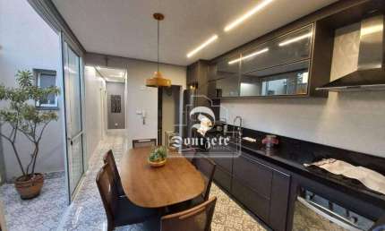 Sobrado com 3 dormitórios à venda, 309 m² por R$ 1.810.000,00 - Vila Assunção - Santo André/SP