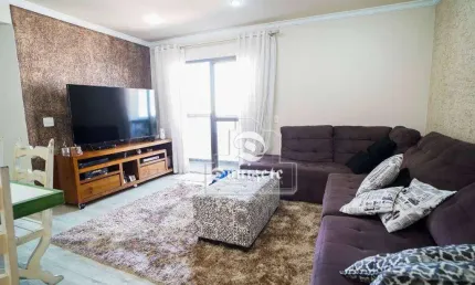 Apartamento com 3 dormitórios à venda, 106 m² por r$ 694.000,01 - vila valparaíso - santo andré/sp