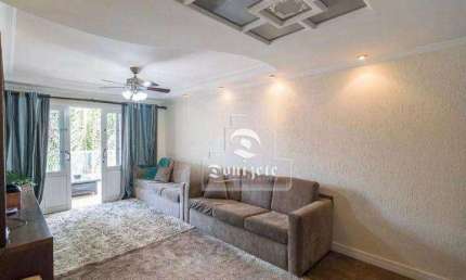 Sobrado com 3 dormitórios à venda, 170 m² por R$ 974.999,90 - Vila Valparaíso - Santo André/SP