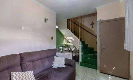 Sobrado com 2 dormitórios, 120 m² - venda por R$ 800.000,00 ou aluguel por R$ 3.022,07/mês - Jardim Bela Vista - Santo André/SP