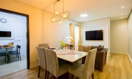 Apartamento com 2 dormitórios à venda, 60 m² por R$ 510.000,00 - Vila Homero Thon - Santo André/SP
