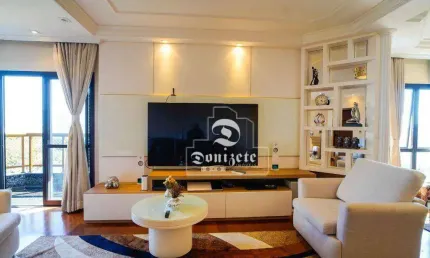 Apartamento com 4 dormitórios à venda, 198 m² por r$ 1.590.000,00 - centro - santo andré/sp