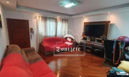 Sobrado com 3 dormitórios à venda, 162 m² por r$ 820.000,00 - vila floresta - santo andré/sp