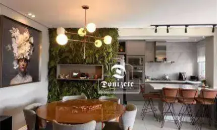 Apartamento com 3 dormitórios à venda, 129 m² por R$ 1.970.000,00 - Centro - Santo André/SP