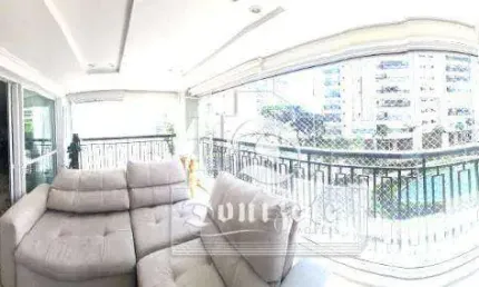 Apartamento com 3 dormitórios à venda, 177 m² por R$ 2.450.000,00 - Campestre - Santo André/SP