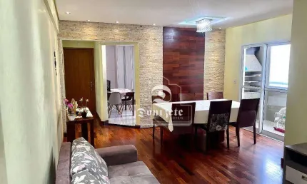 Apartamento com 3 dormitórios à venda, 98 m² por R$ 830.000,00 - Campestre - Santo André/SP