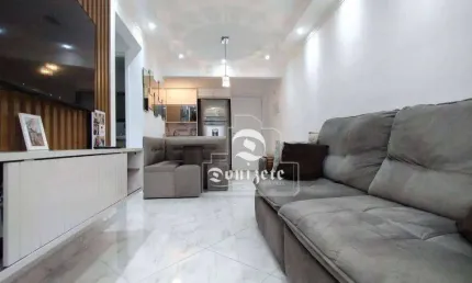Apartamento à venda, 55 m² por R$ 415.000,01 - Vila Curuçá - Santo André/SP